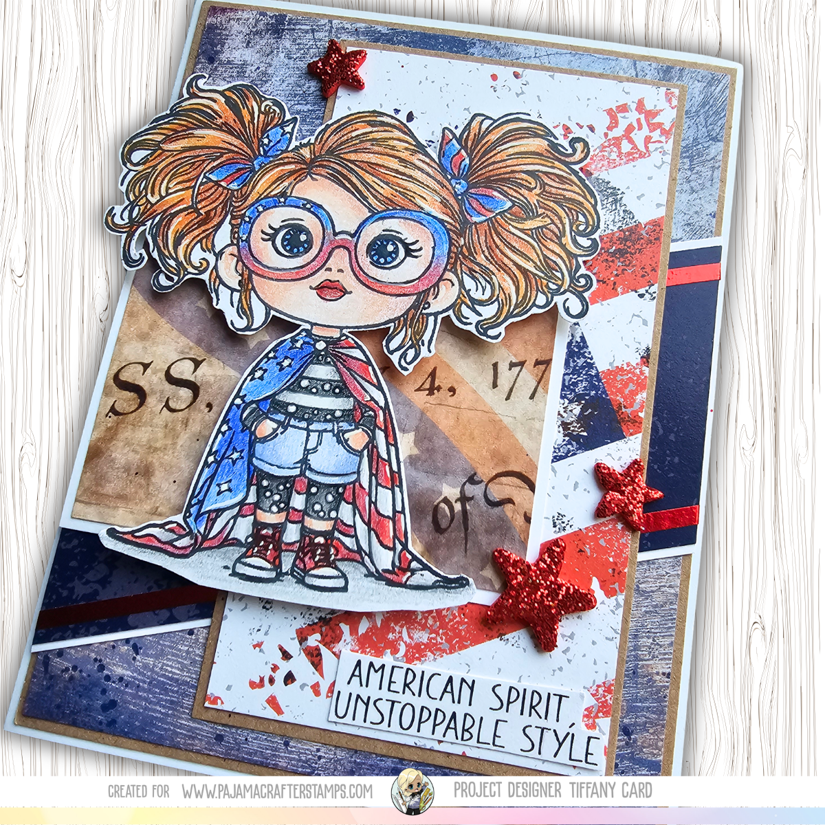 All American Girl Stamps