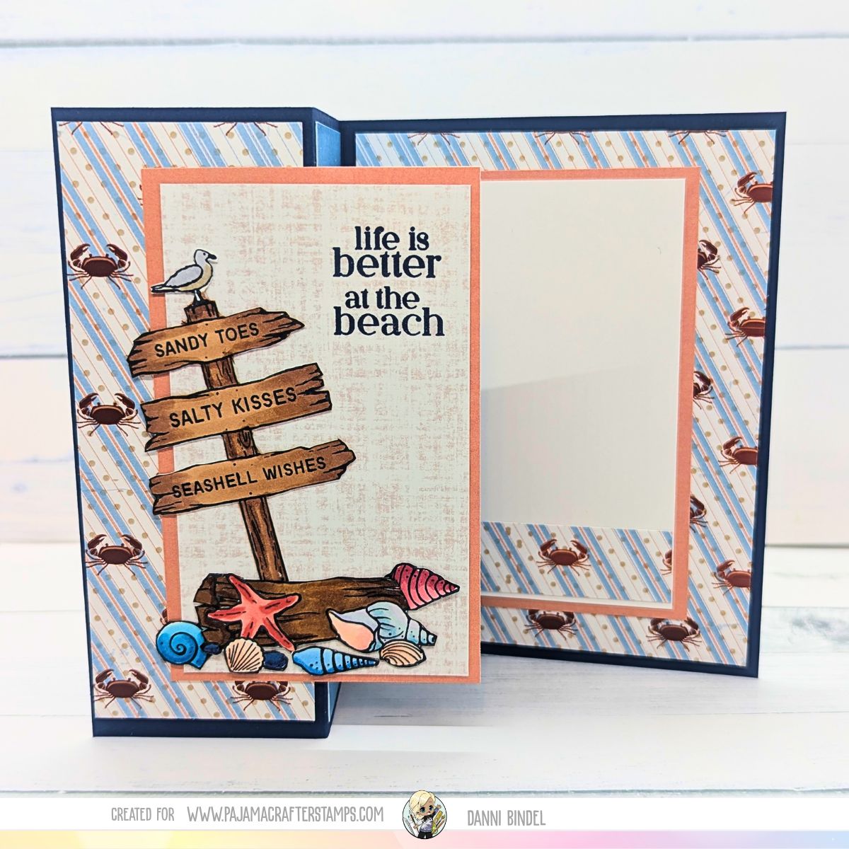 Beach Huts Stamps