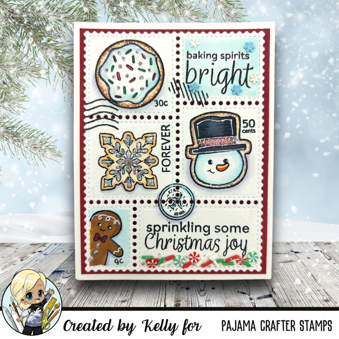 Baking Spirits Bright Stamp & Die Bundle