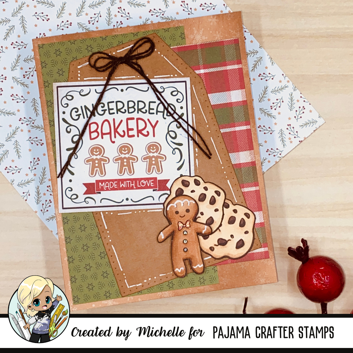 Baking Spirits Bright Stamp & Die Bundle