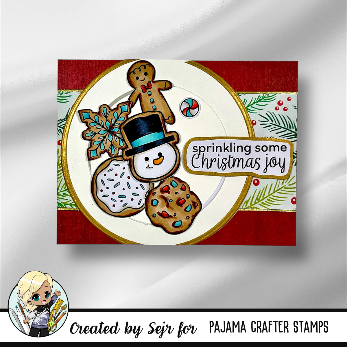 Baking Spirits Bright Stamp & Die Bundle