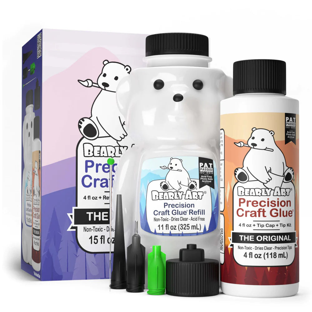 Bearly Art THE BUNDLE Precision Craft Glue