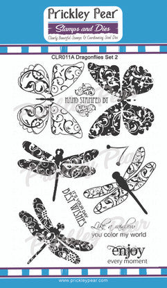 Stamps - Dragonflies 2 - CLR011A