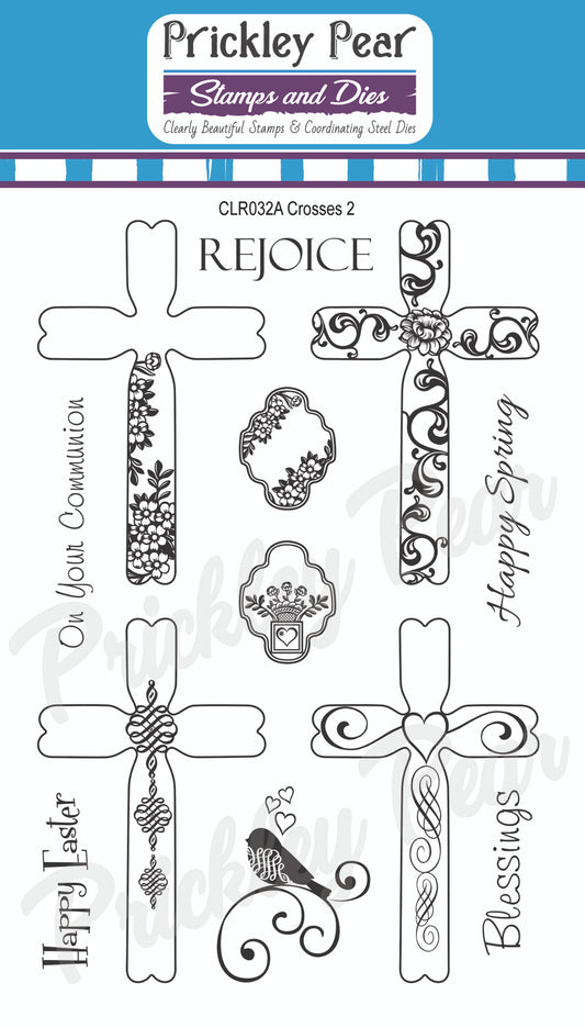 Stamps - Crosses 2 - CLR032A