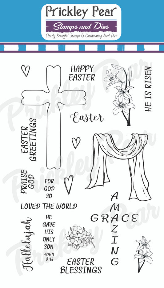 Stamps - Easter Cross - CLR032B