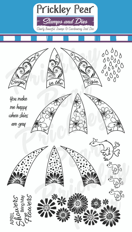 Stamps - Build an Umbrella - CLR055