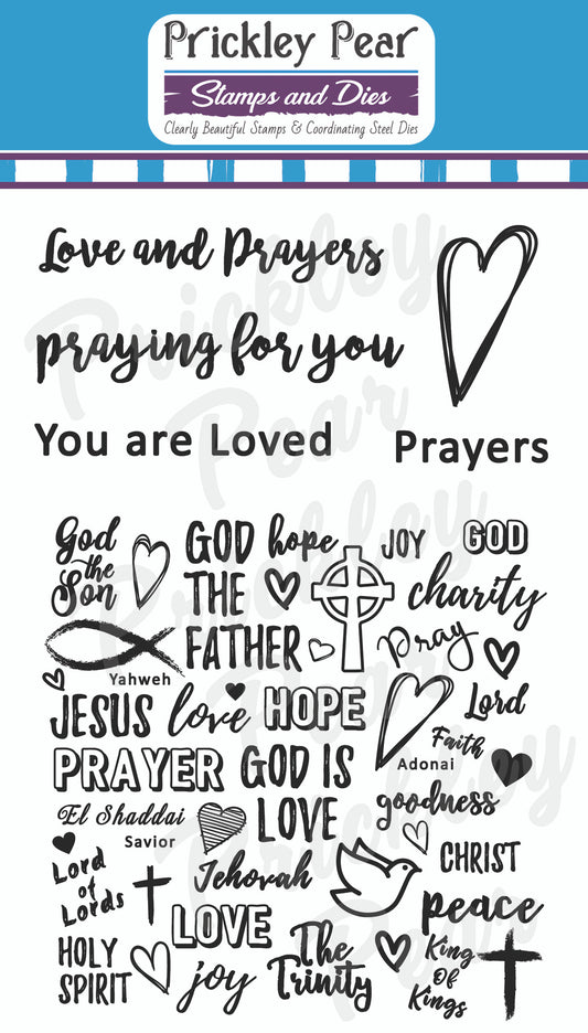 Stamps - Love and Prayers - CLR211