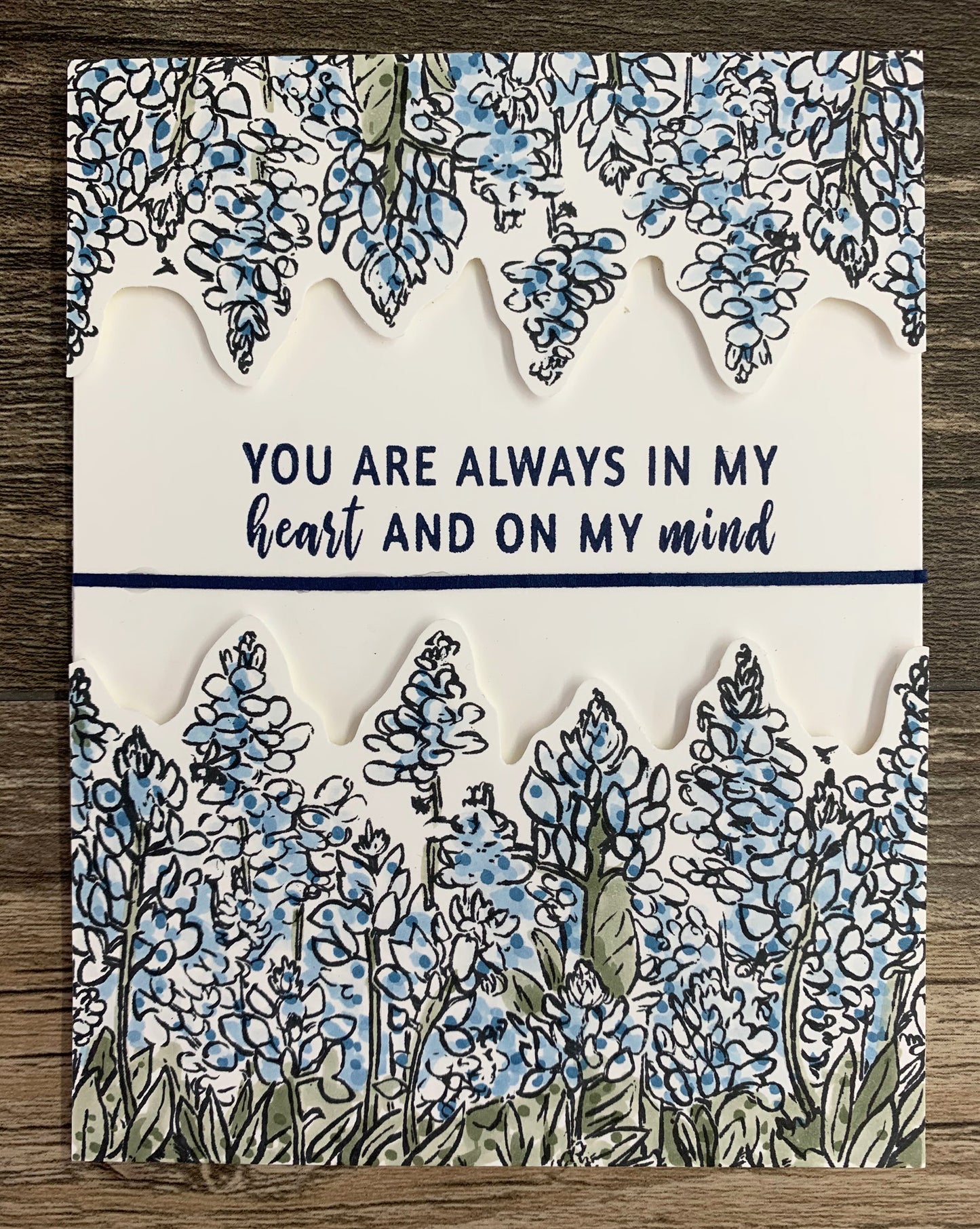 Sketched Florals - Bluebonnets Stamp & Die Bundle