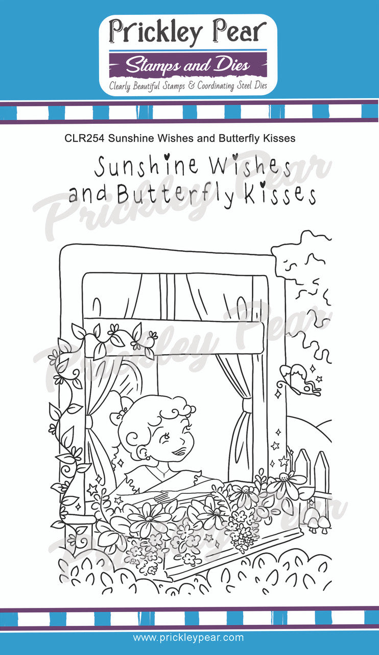 Sunshine Wishes and Butterfly Kisses Stamps