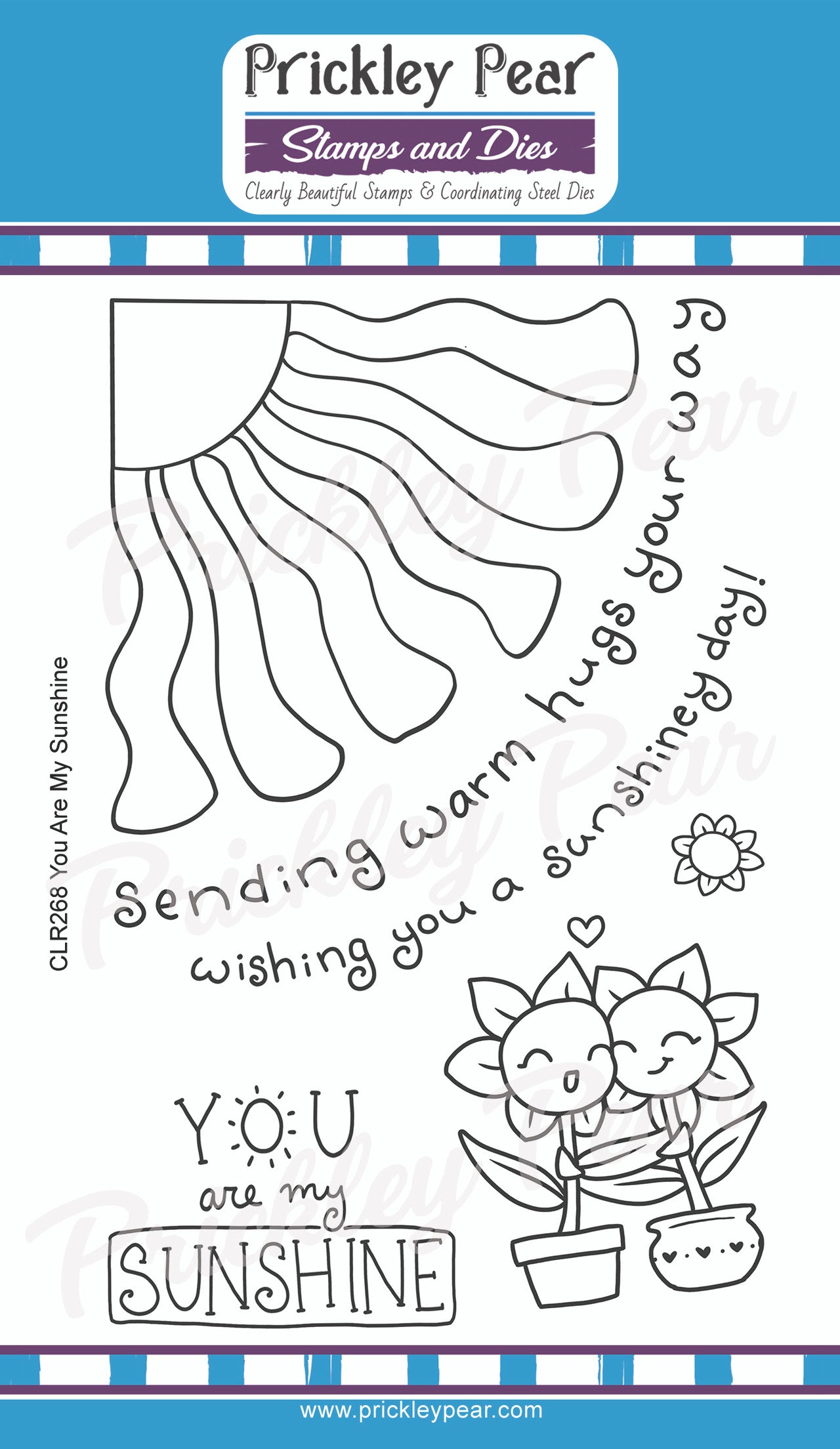 You Are My Sunshine Stamps and Die Bundle