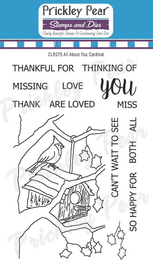 Stamps - All About You Cardinal - CLR270