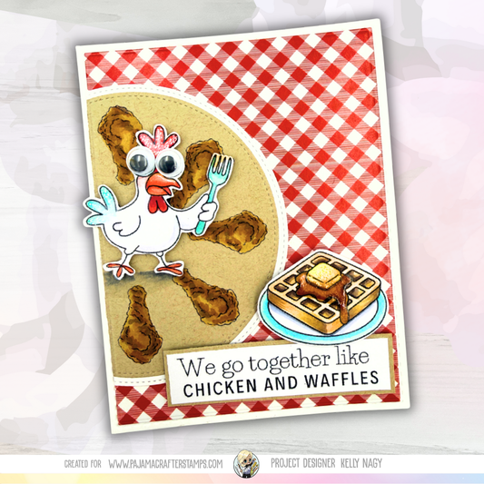 Chicken and Waffles Stamps