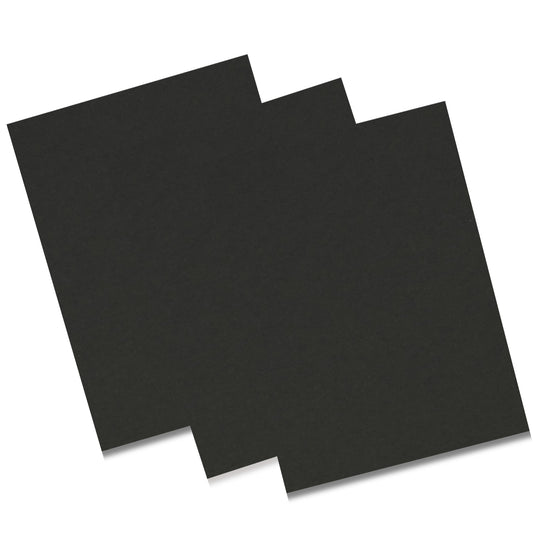Coal Card stock 8.5 x 11 - 10 PACK