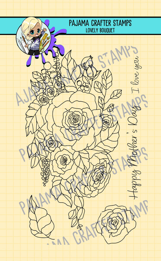 Stamps - Lovely Bouquet - PCS-009
