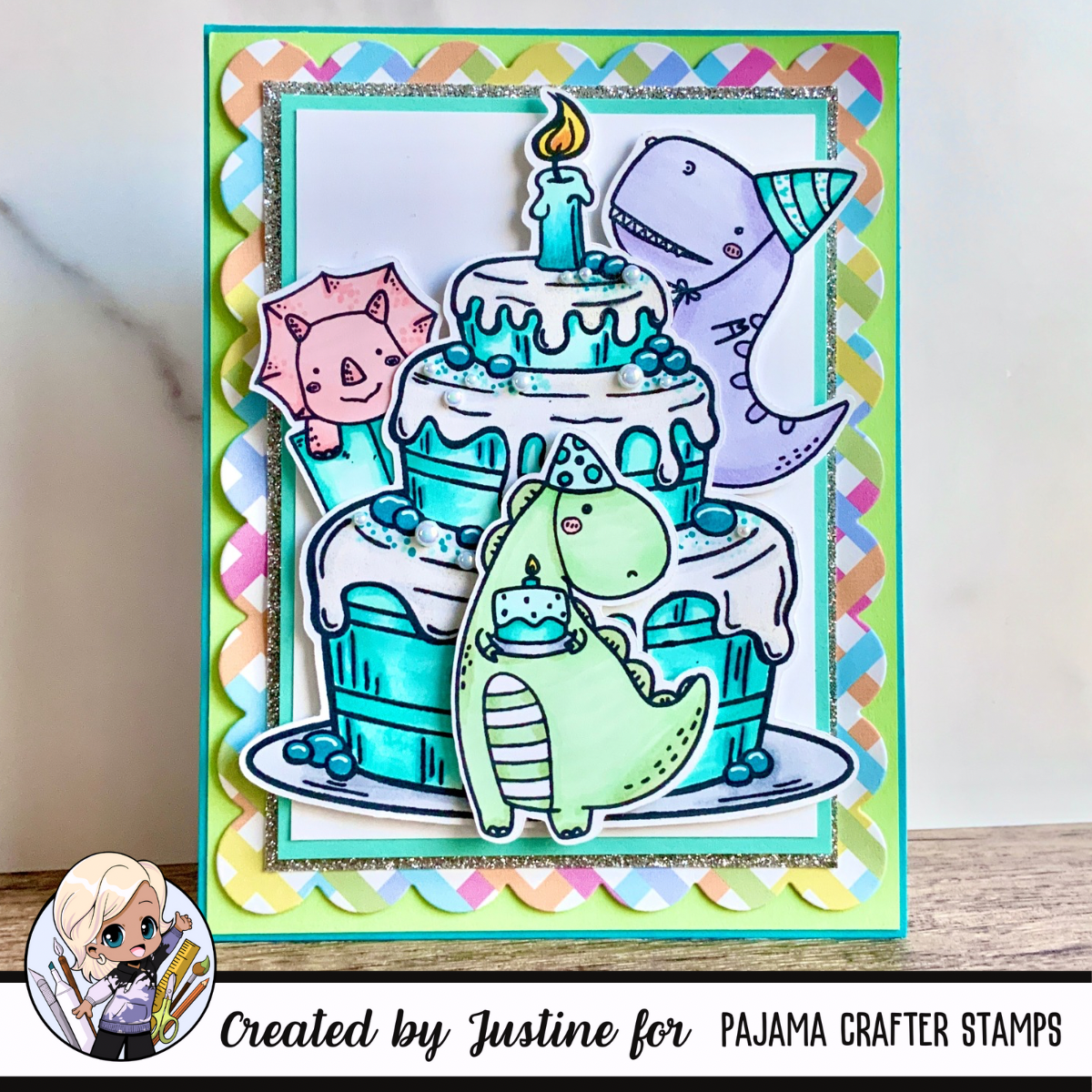 Forever 29 Cake Stamp & Die Bundle