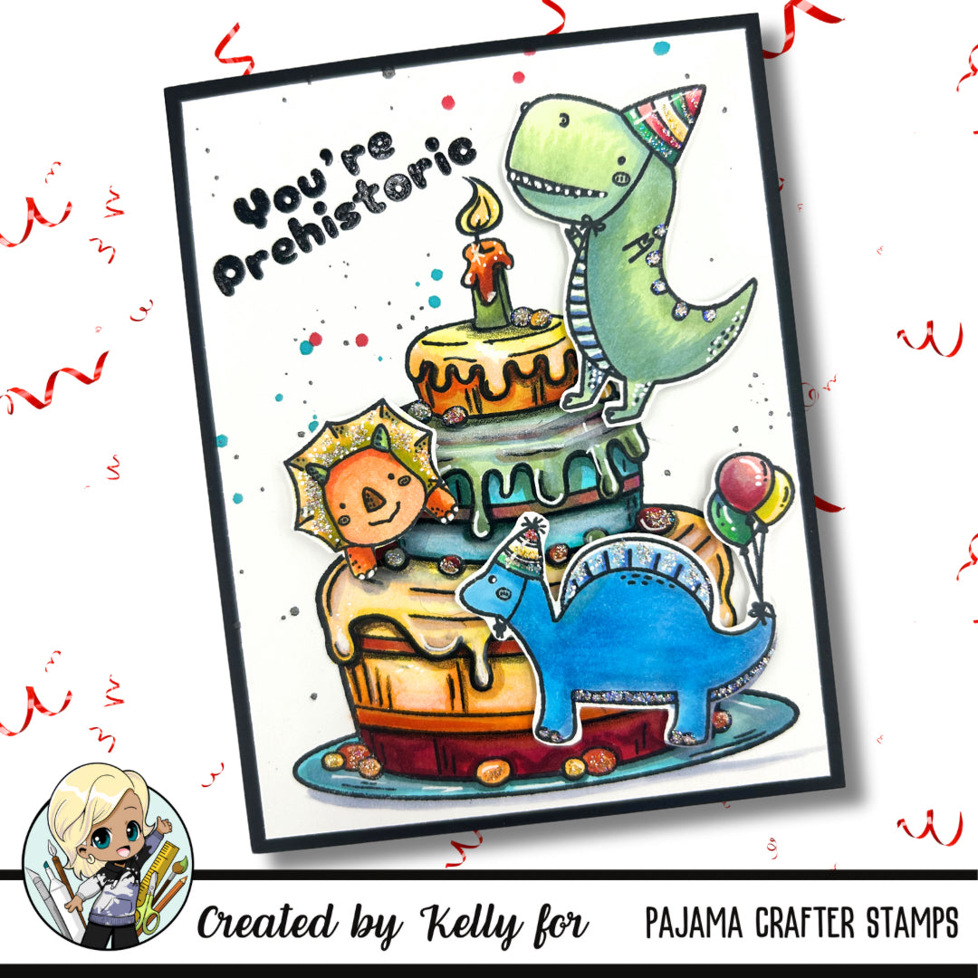 Forever 29 Cake Stamp & Die Bundle