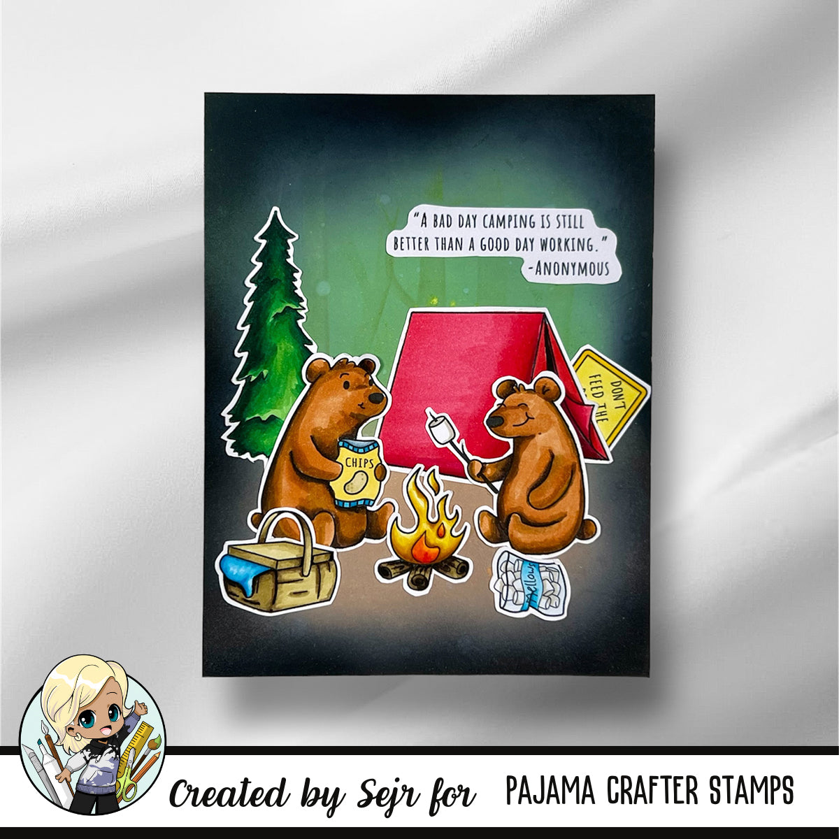 Happy Camper Stamps