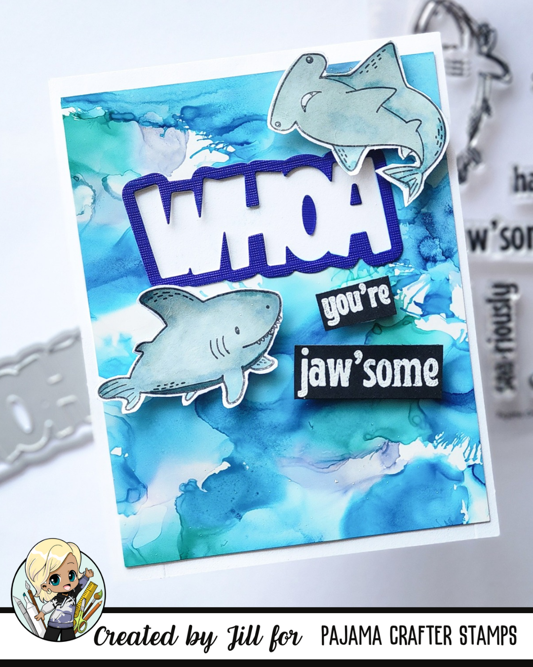 Dang, Whoa Yikes! Word and Shadow Dies