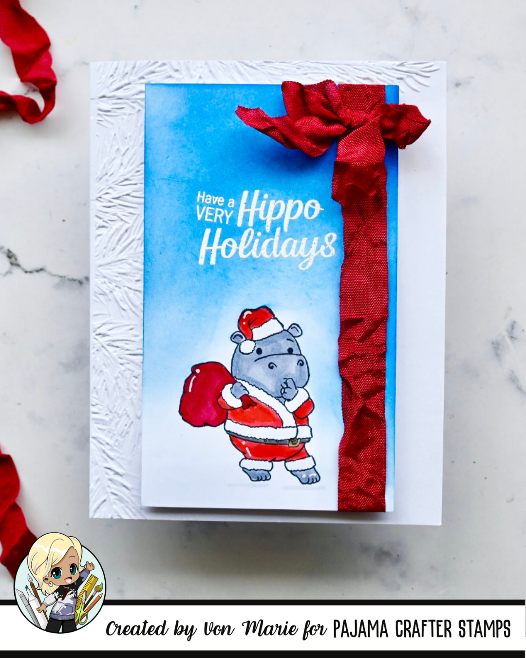 Hippo Ho Ho Stamps