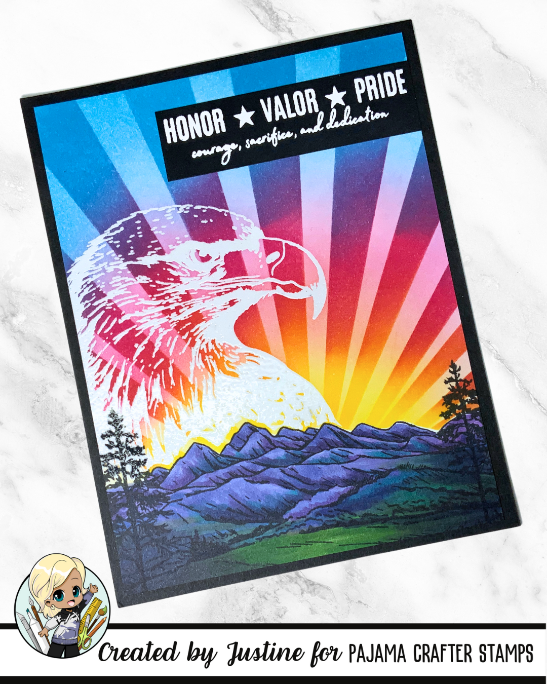 Honor Valor Pride Stamps