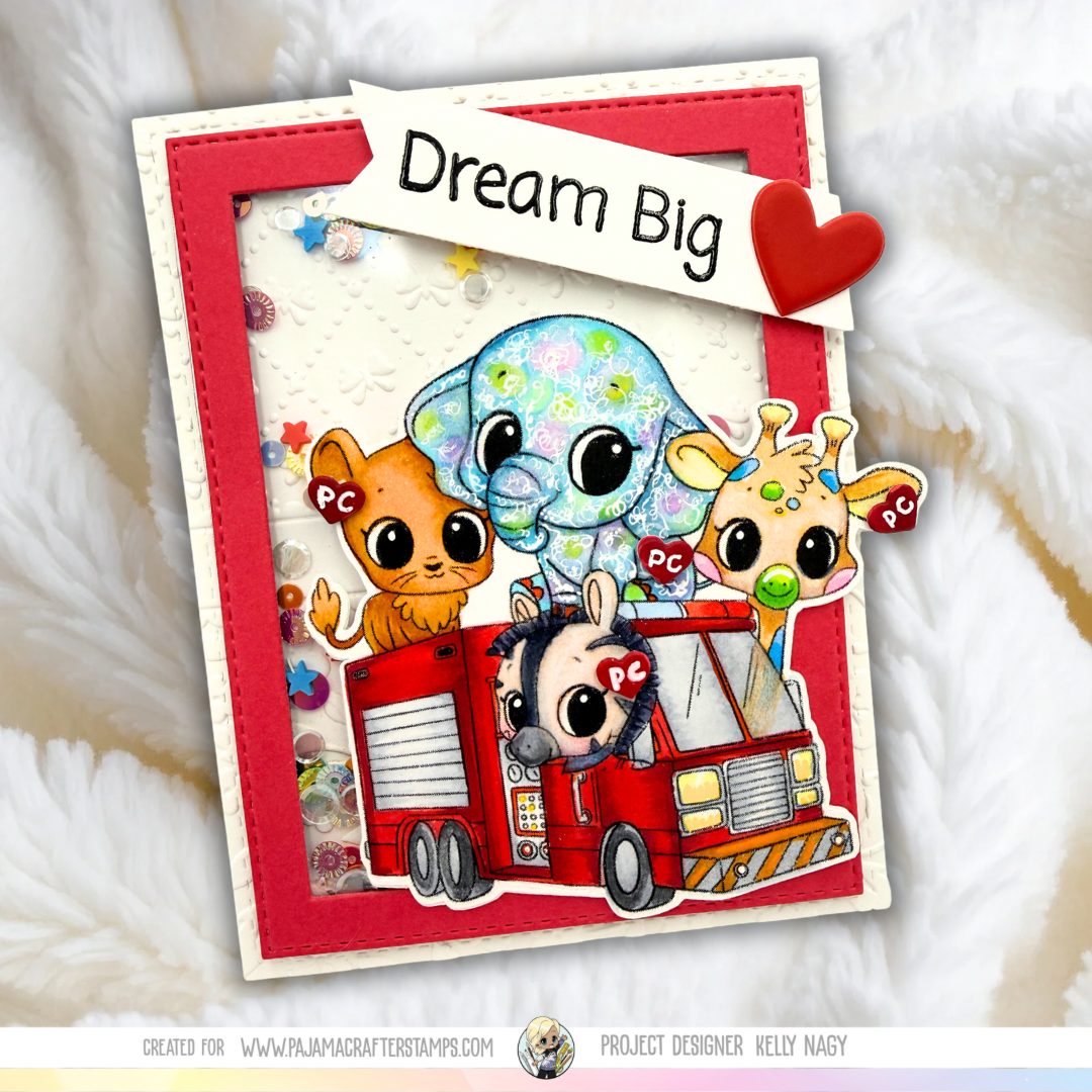 Smokin' Hot Heroes Stamps