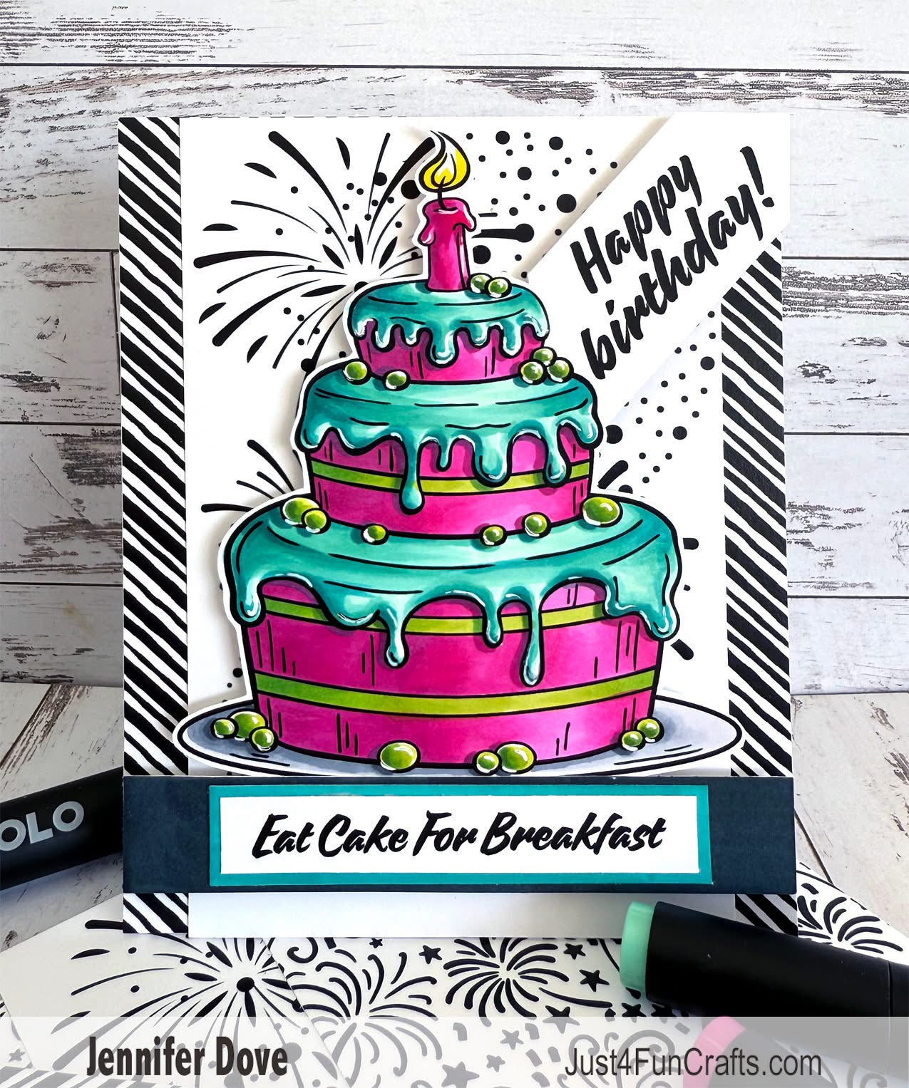 Forever 29 Cake Stamp & Die Bundle