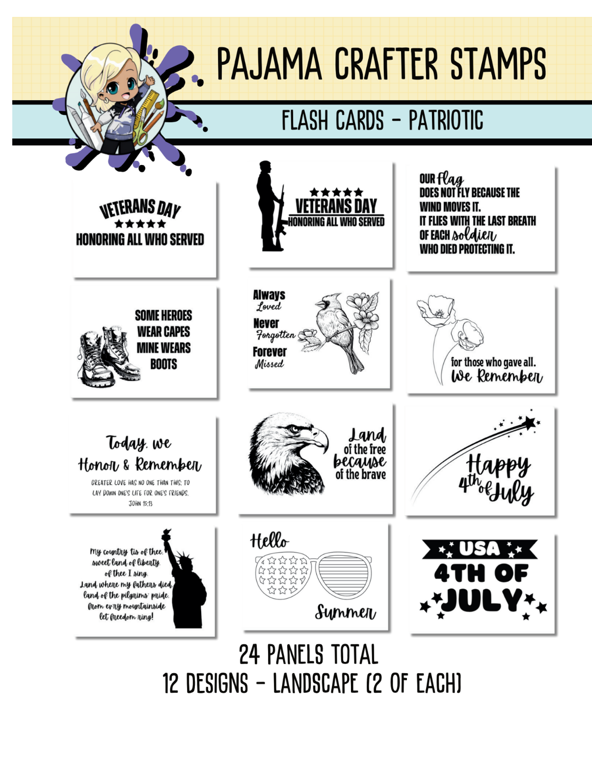 Patriotic Flashcards