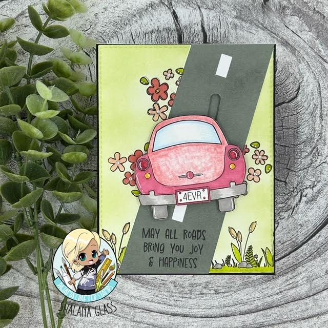 Just Married Stamps