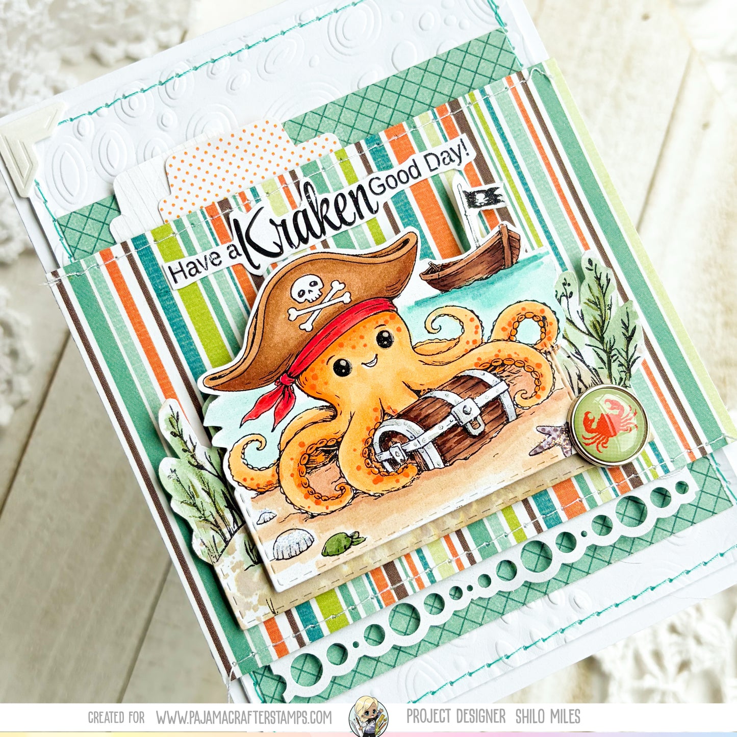 Kraken Good Day Stamps