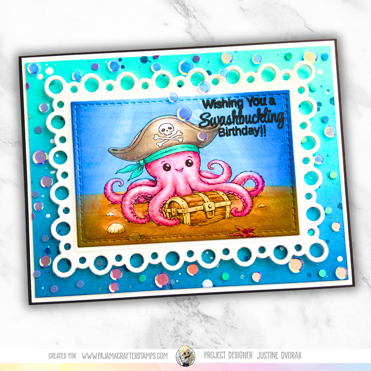 Kraken Good Day Stamps