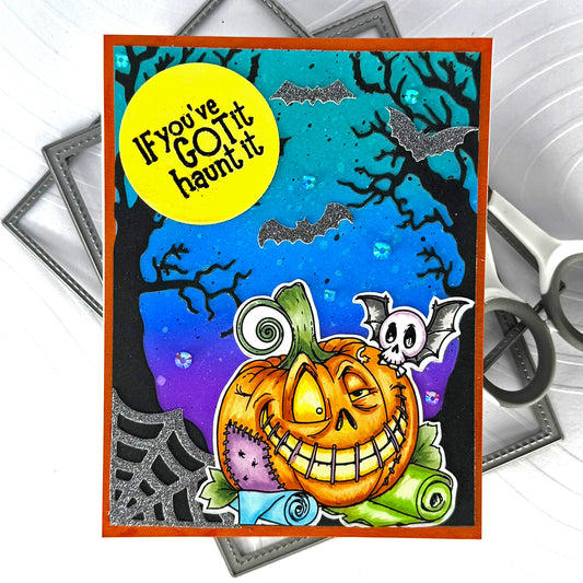 Patchwork Pumpkins Stamps