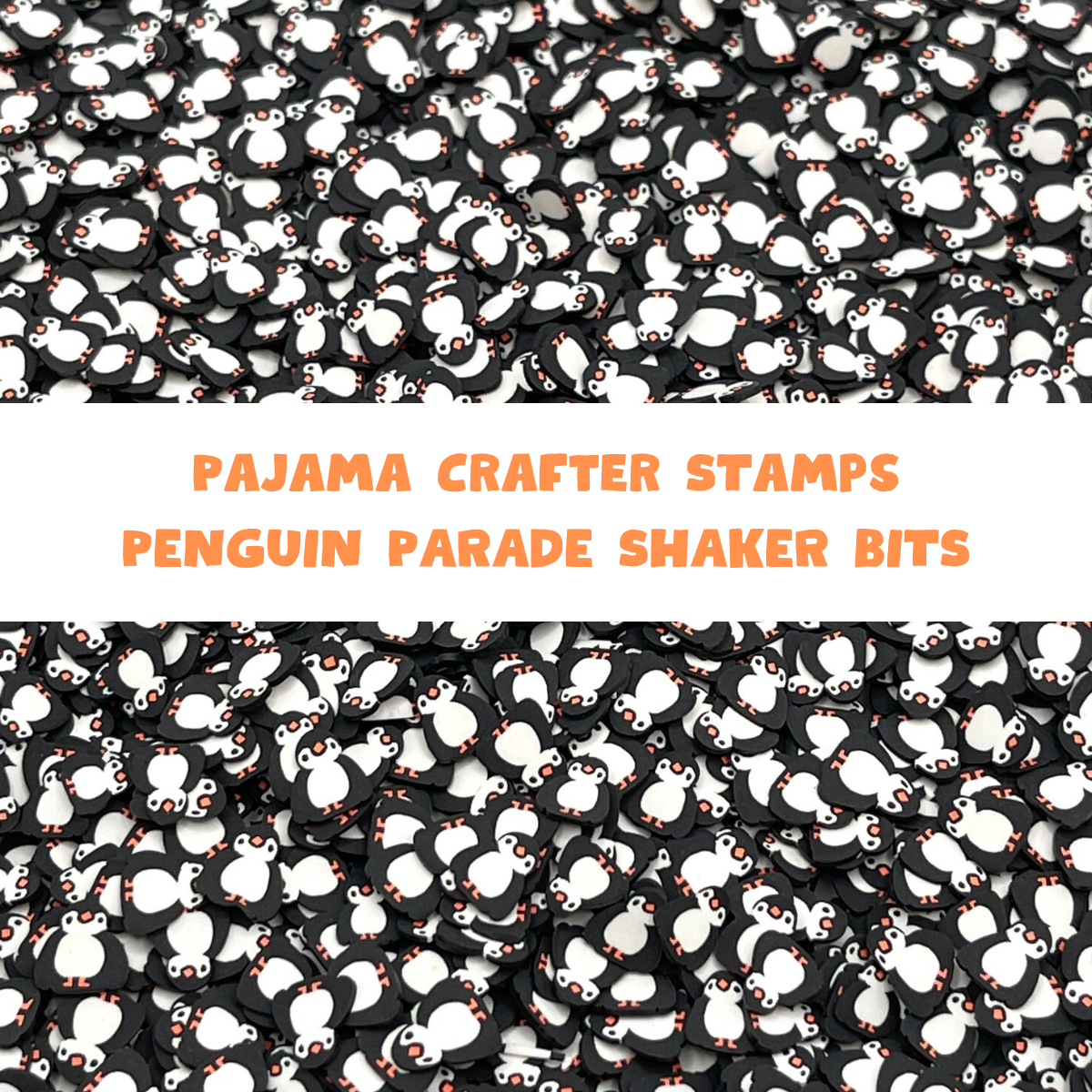 Penguin Parade Shaker Bits Embellishments