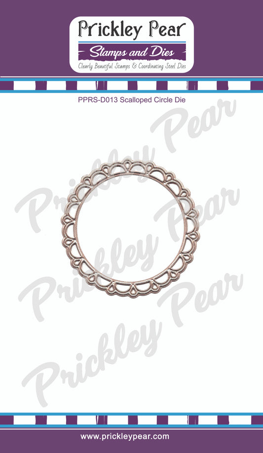 Die - Scalloped Circle - PPRS-D013