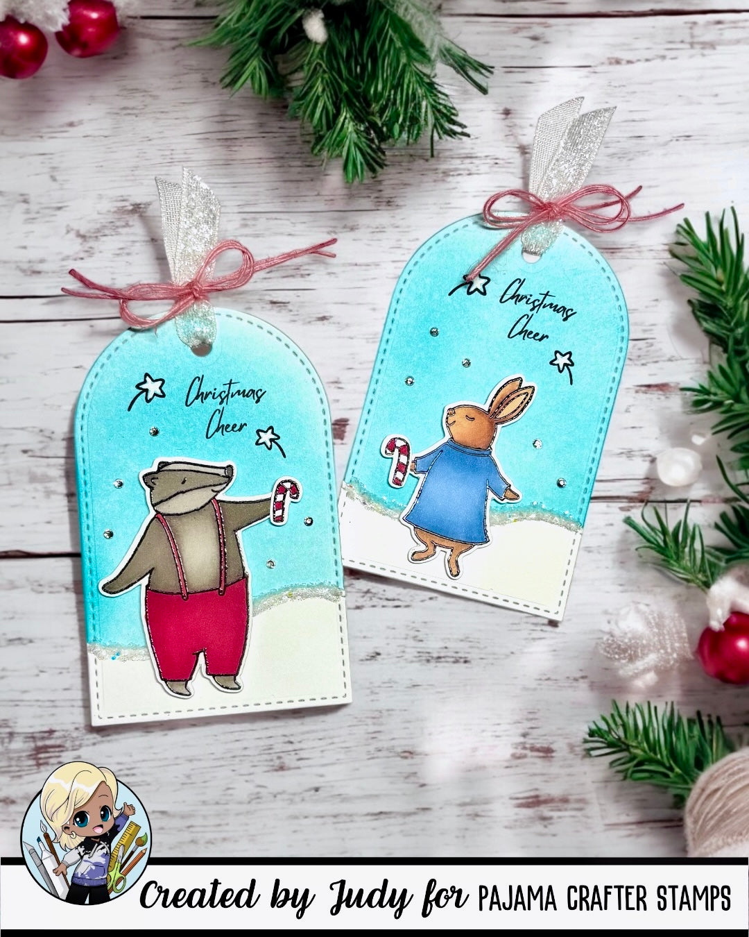 Woodland Christmas Eve Stamps