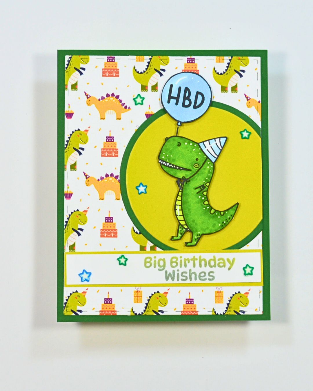 Prehistroric Birthday Stamp