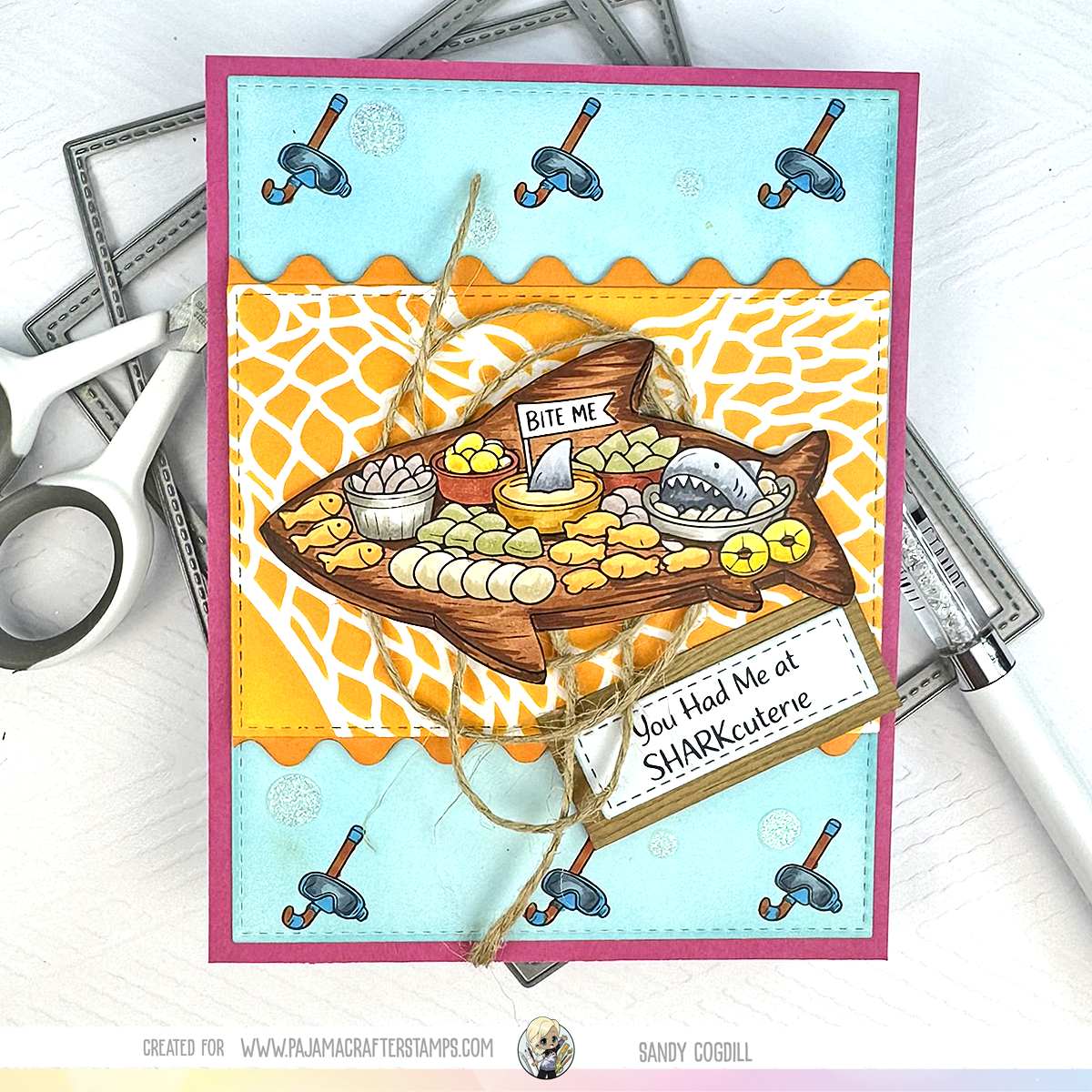 SharkCuterie Board Stamps