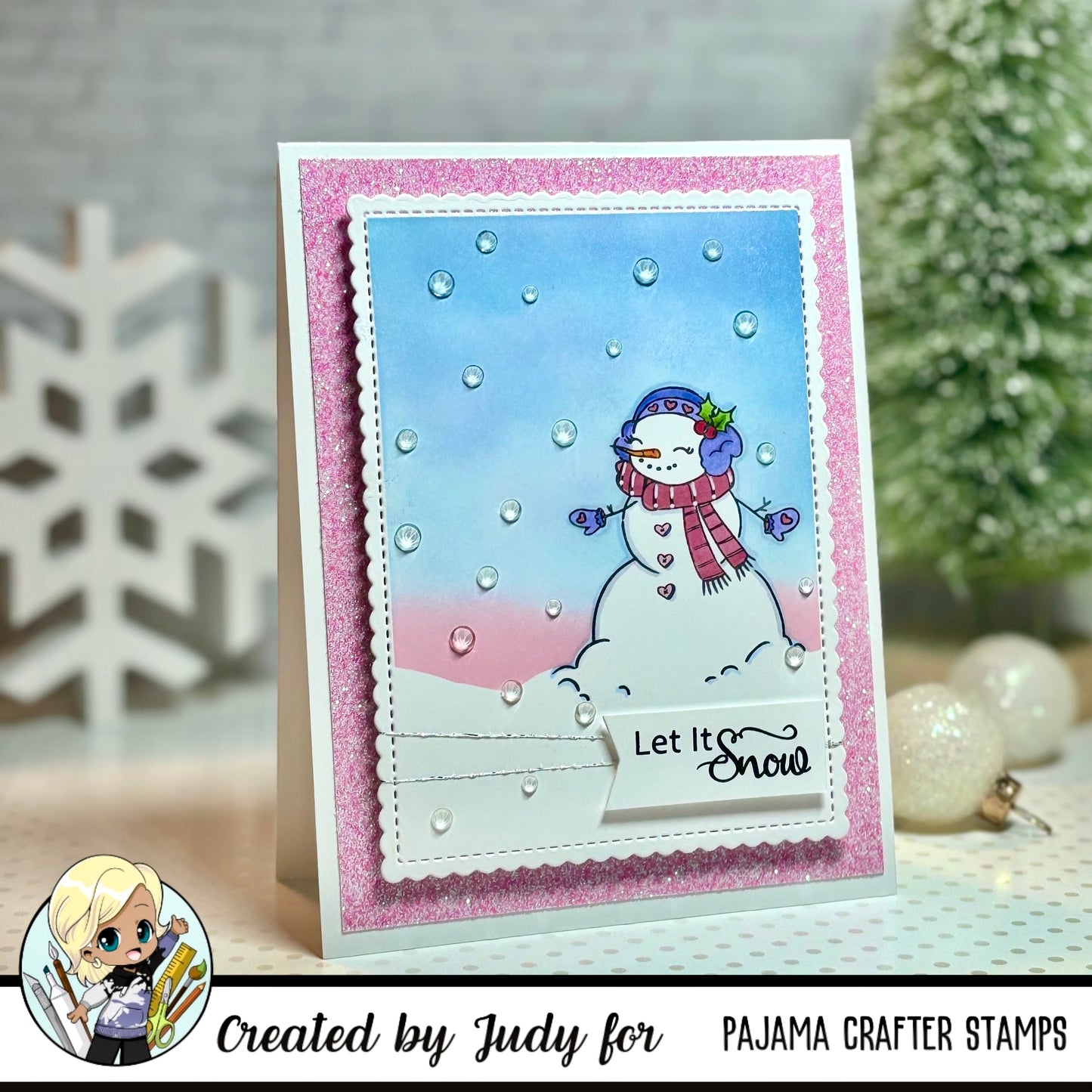 Snow Family Stamps