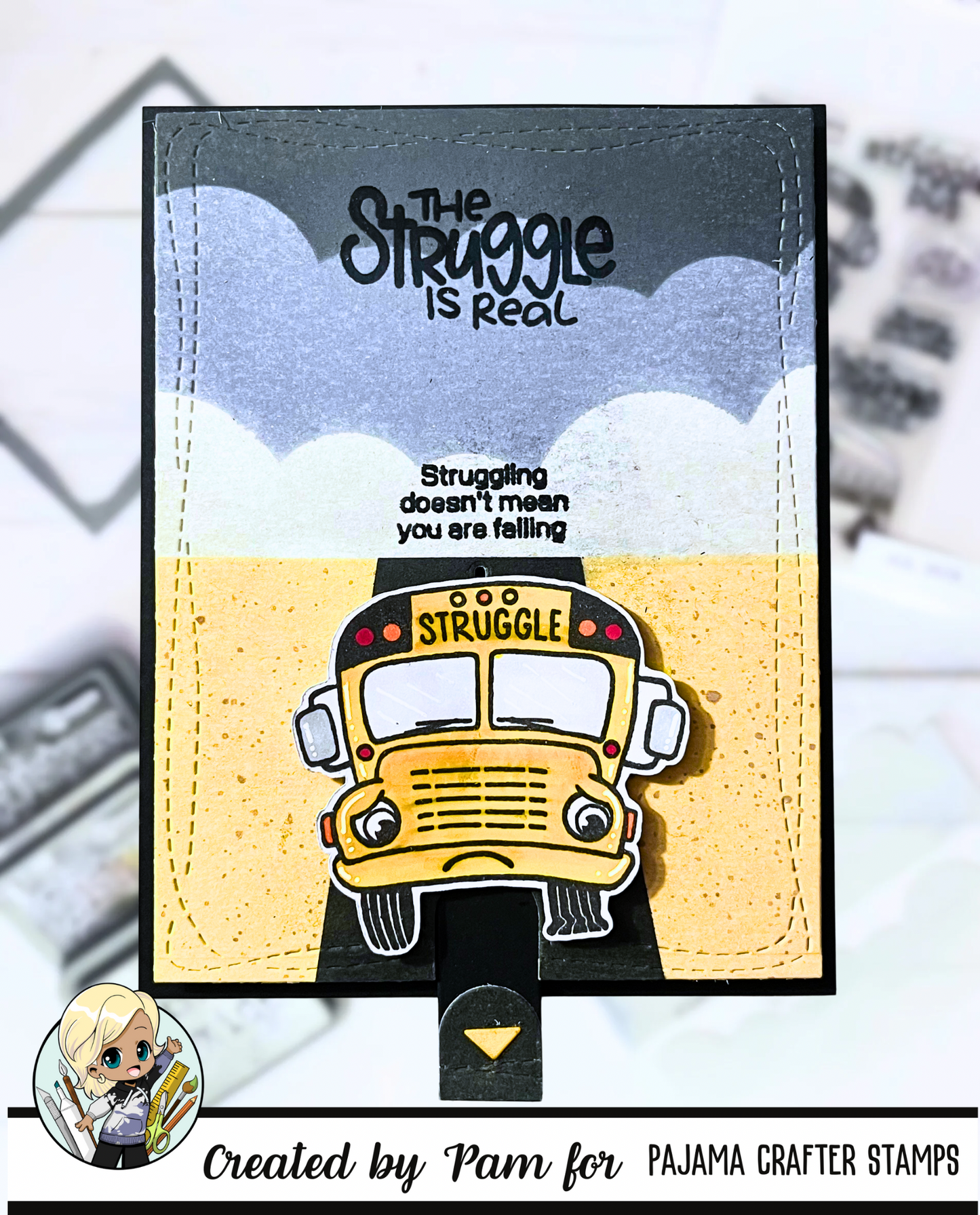 Struggle Bus Stamps