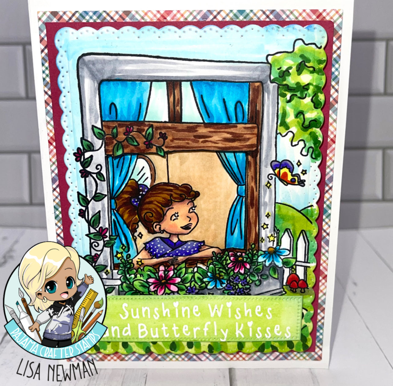 Sunshine Wishes and Butterfly Kisses Stamps