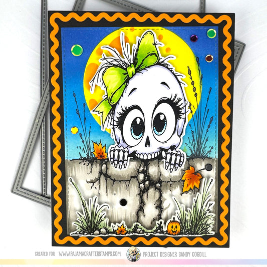 Peek A Boo Bones Stamps