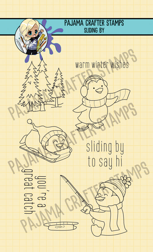 Stamps - Sliding By - PCS-008