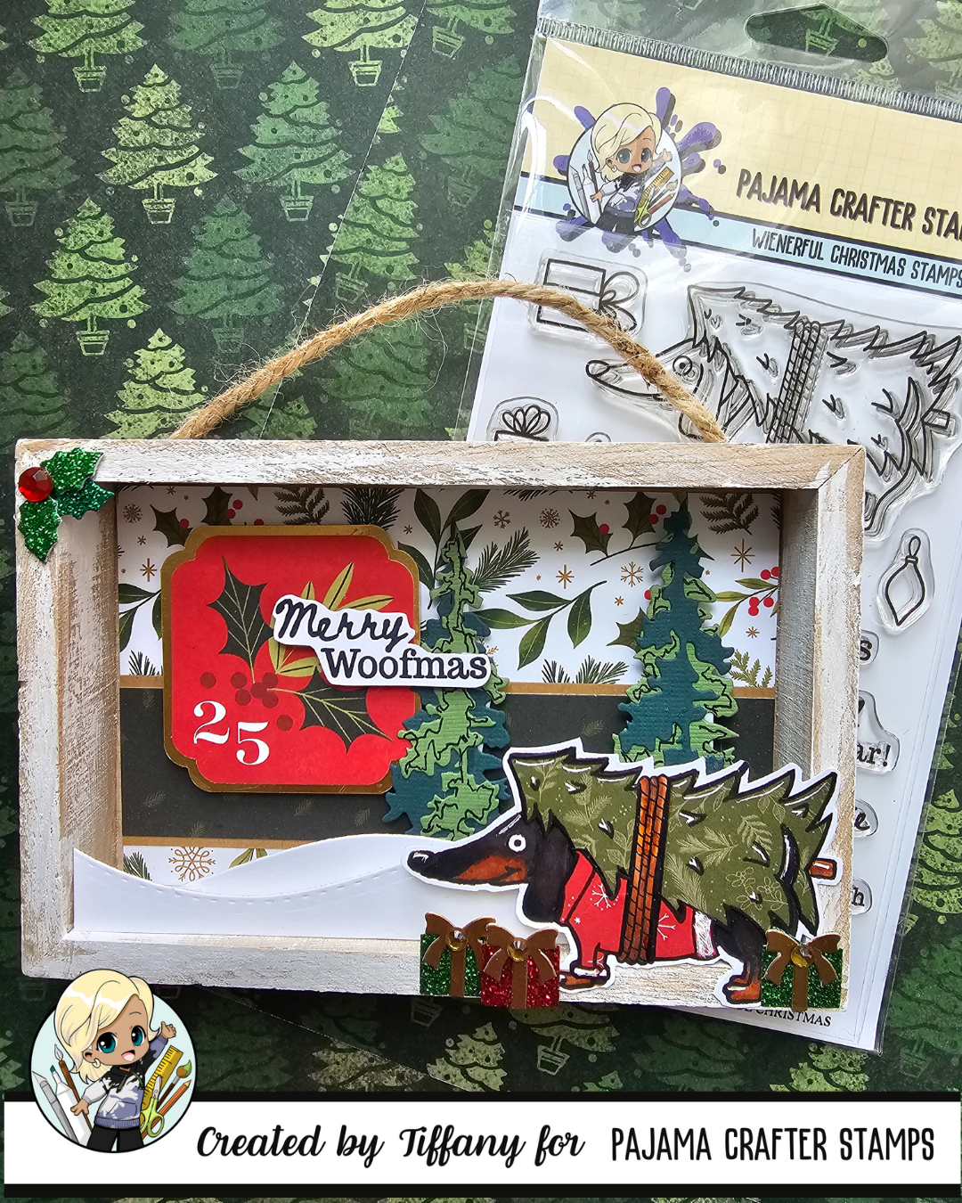 Wienerful Christmas Stamps