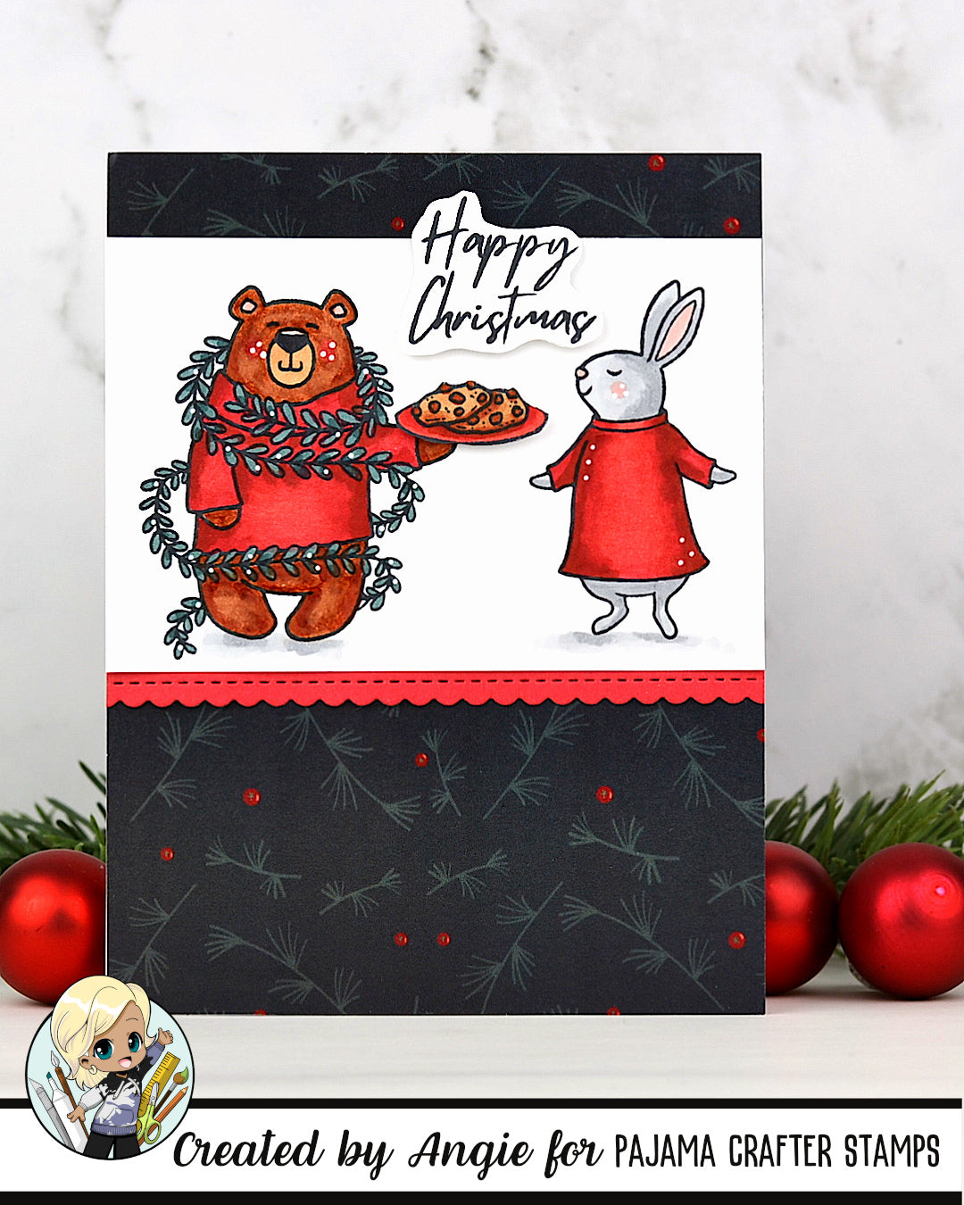 Woodland Christmas Eve Stamps