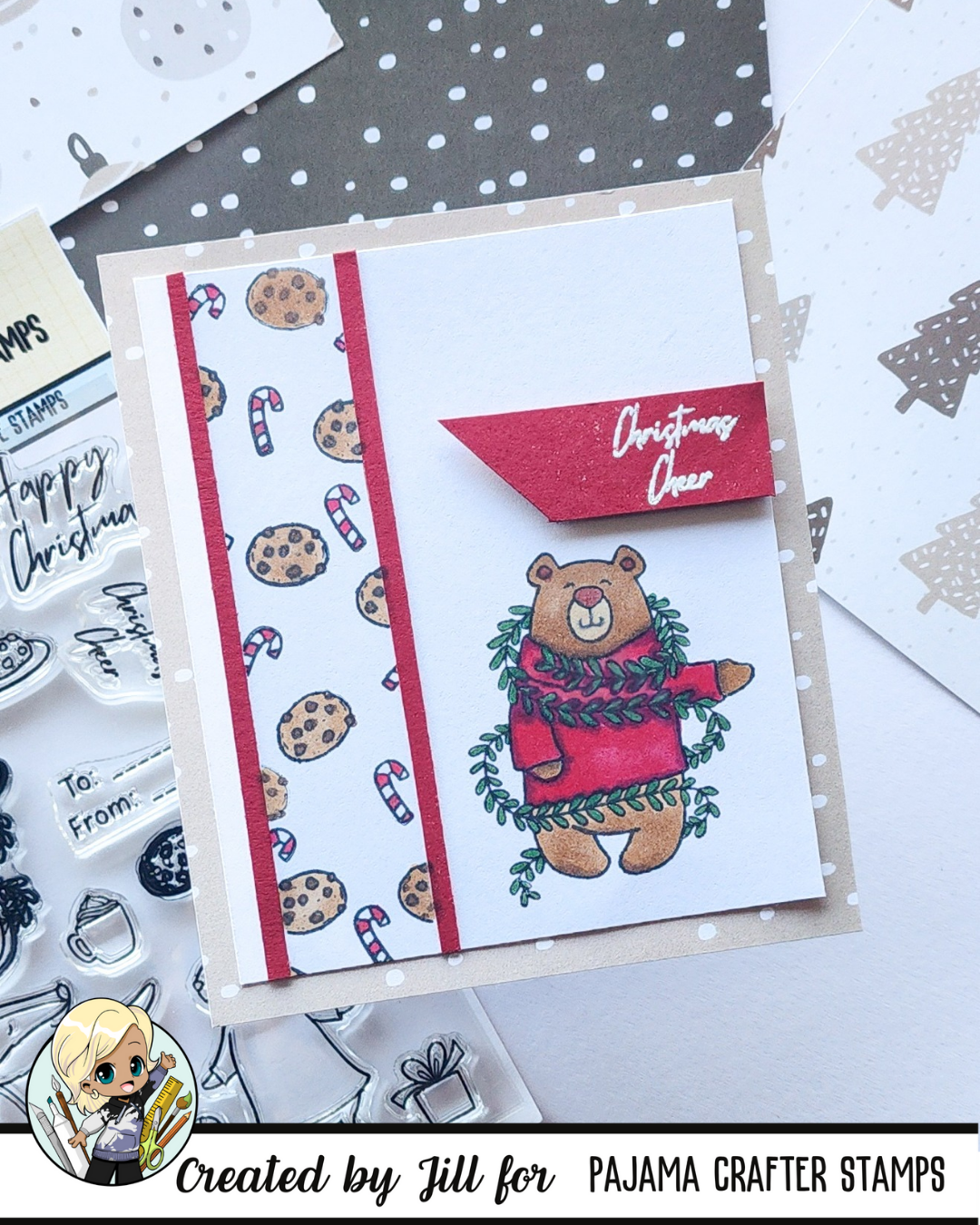 Woodland Christmas Eve Stamps
