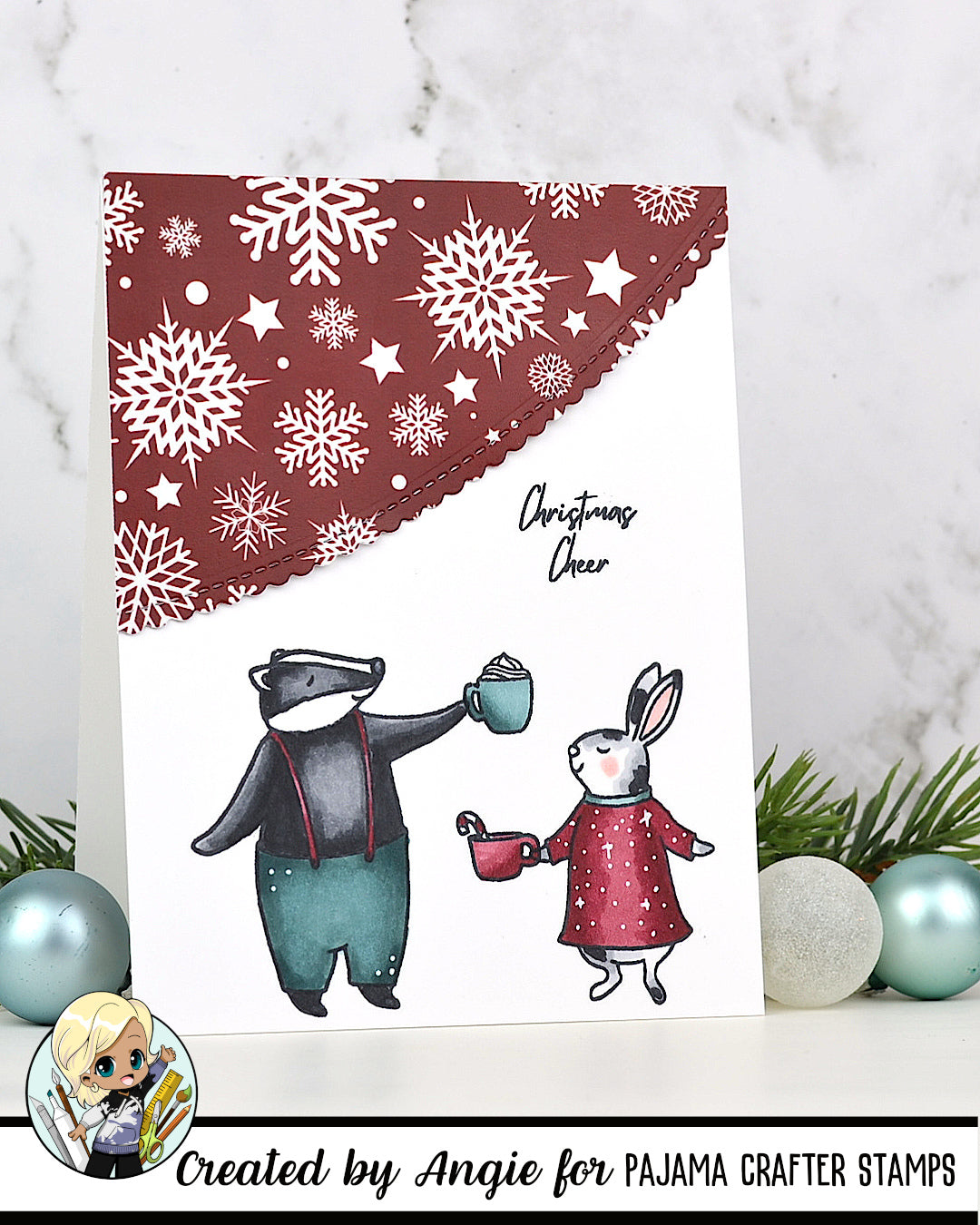 Woodland Christmas Eve Stamps
