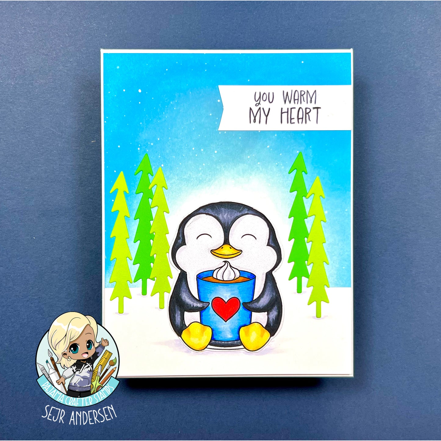 You Warm My Heart Digital Stamp