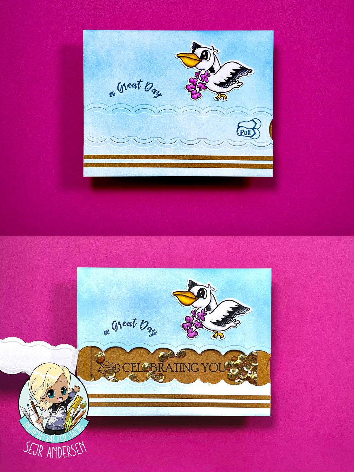 Zipper Card Die Set