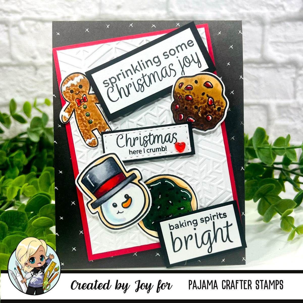 Baking Spirits Bright Stamp & Die Bundle