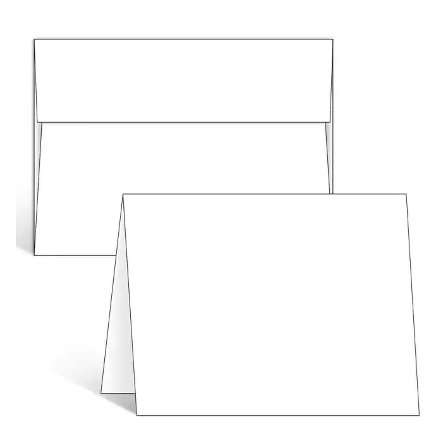 Cardstock - Moonlight A2 Card Bases w/Envelopes (Side Fold- 4.25" x 5.5")