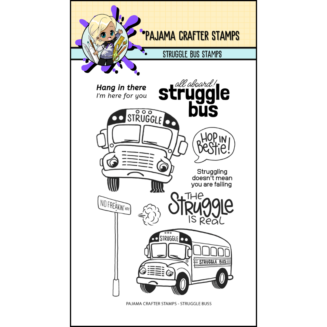 Struggle Bus Stamps